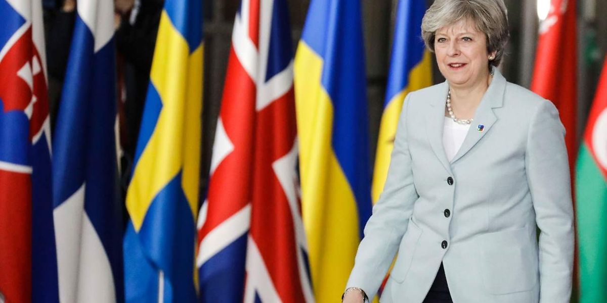 Theresa May rechnet mit einer Schlusszahlung von über 40 Milliarden Euro.