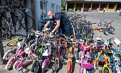 Gerade Kinderräder sind beliebt: Nach einem oder zwei Jahren können die Eltern zu einem größeren Exemplar wechseln.