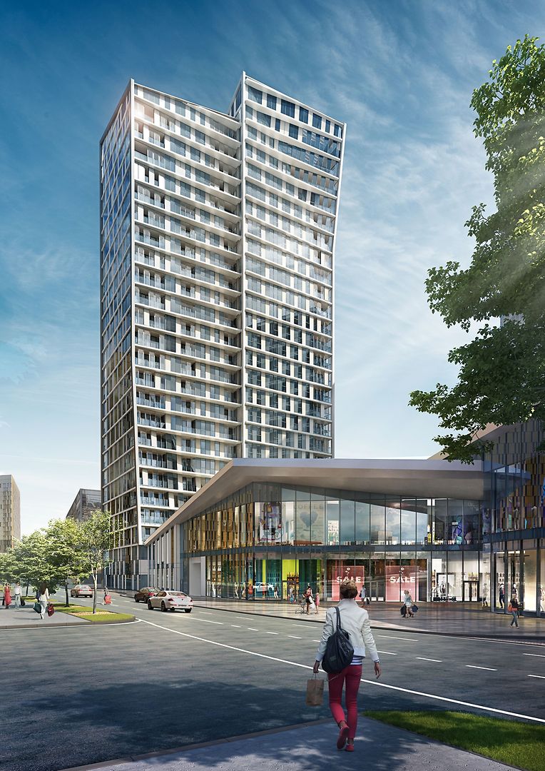 Le projet Infinity s’inspire ouvertement des tours de standing d’outre-Atlantique.