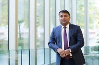 Wirtschaft, Luxflag neuer Direktor Sachin Vankalas Foto: Chris Karaba/Luxemburger Wort