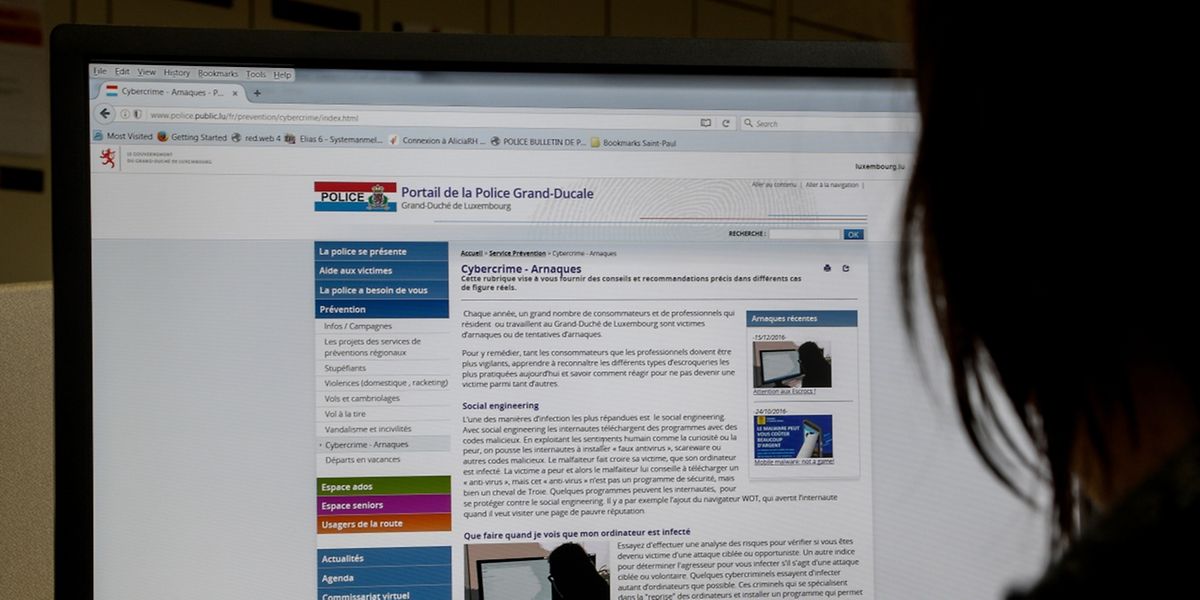 Die Polizei gibt auf ihrer Homepage Tipps, wie man sich vor Cyberkriminalität schützen kann.