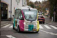 Autonome Busshuttle  -  Pfaffenthal - Photo : Pierre Matgé