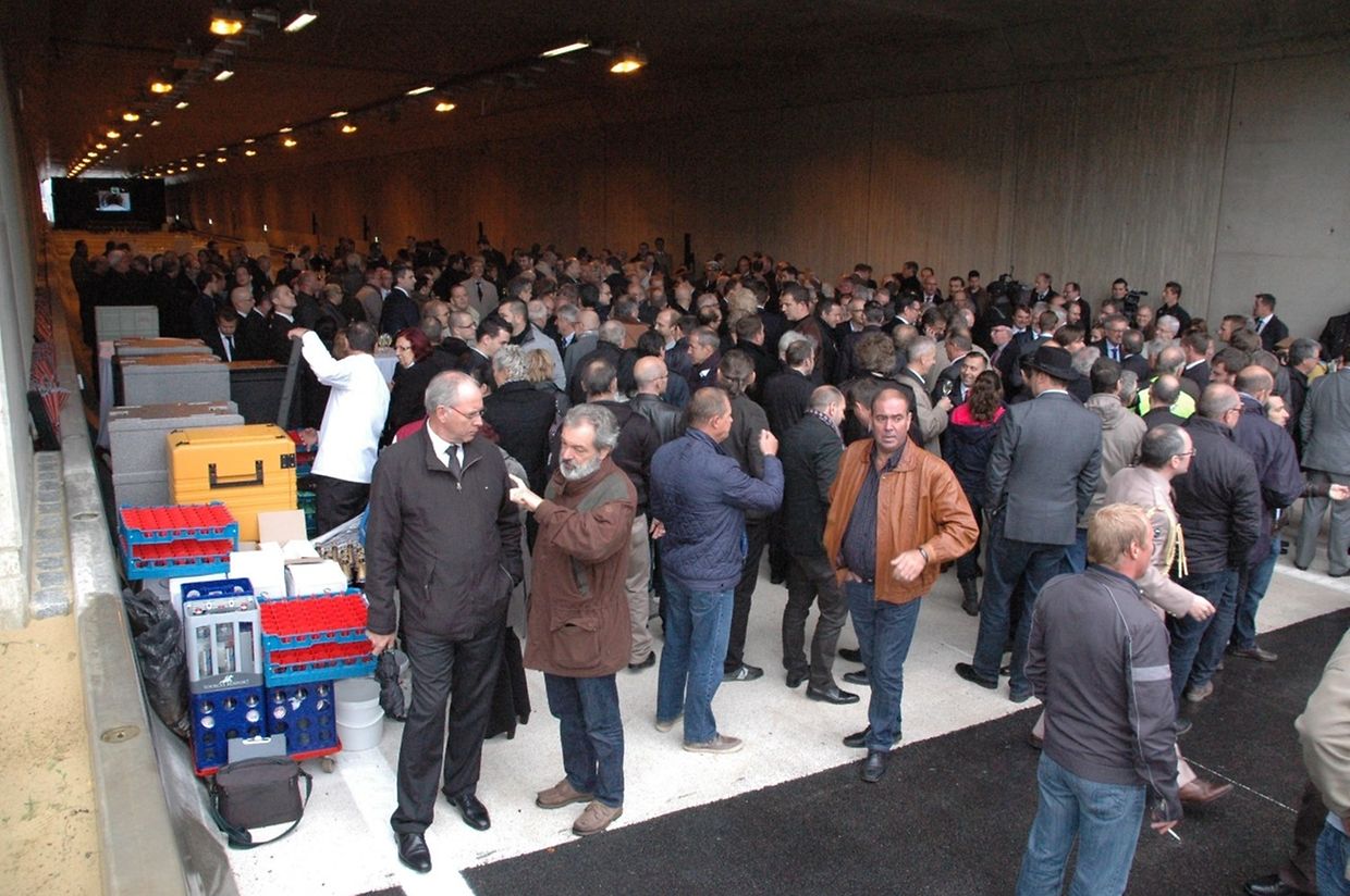 Une cérémonie officielle pour l'ouverture de la Nordstrooss a eu lieu ce mercredi après-midi