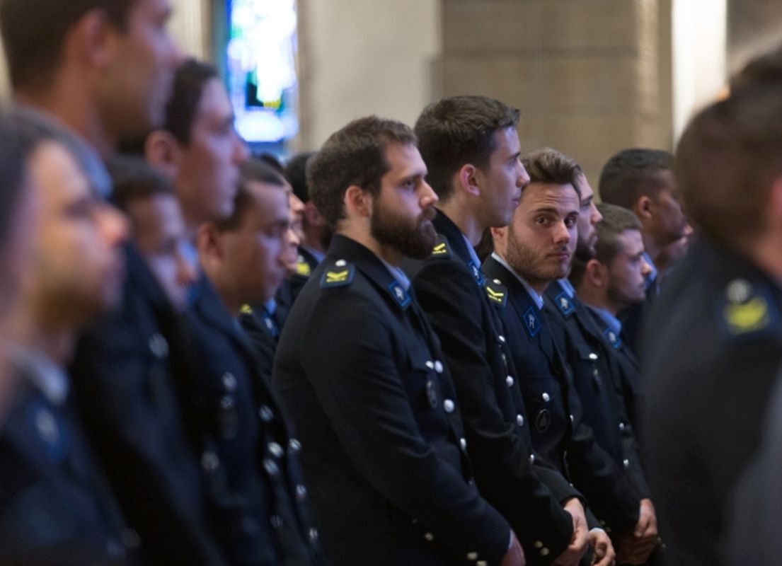 Messe Fur die Luxemburger Armee und die Police Grand Ducale.