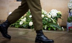 Lokales,Grand-Duc Jean.Transfert Colmar-Berg/Palais.- GRAND-DUC JEAN: - Transfert de la dépouille mortelle (Palais) -  Foto: Pierre Matgé/Luxemburger Wort