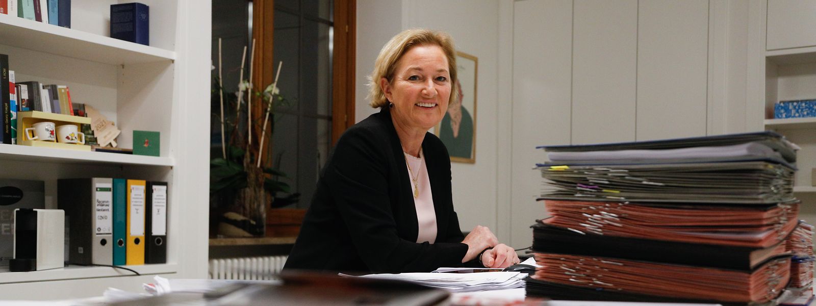 Gesundheitsministerin Paulette Lenert ist seit März im Dauereinsatz.
