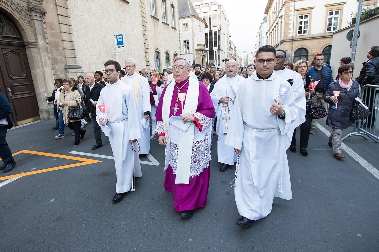 Lichterprozession der portugiesischen Gemeinschaft