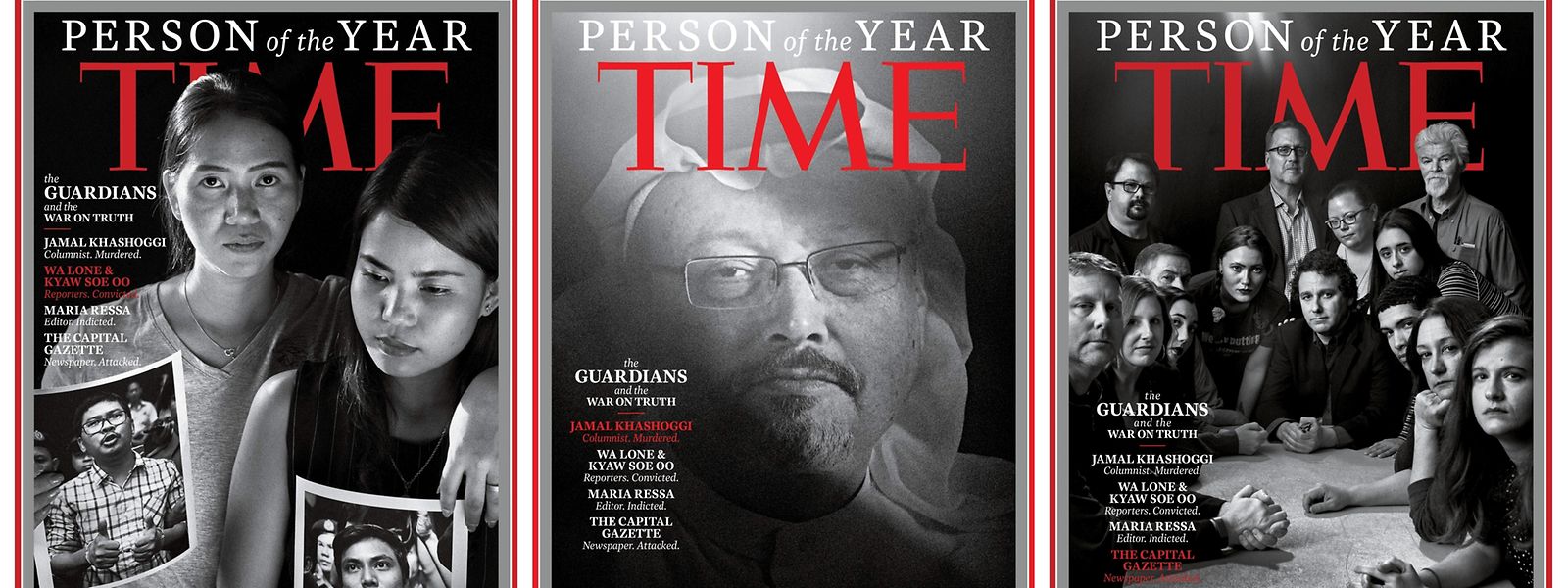 Legendärer Titel: Das "TIme Magazine" hat seine "Personen des Jahres" bekannt gegeben. Es sind durch die Bank Journalisten.