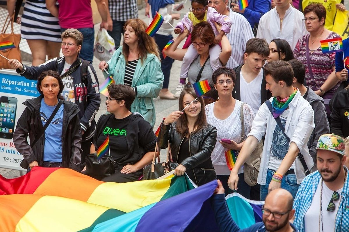 Gay Mat Parade Esch sur Alzette, Foto Tania Feller
