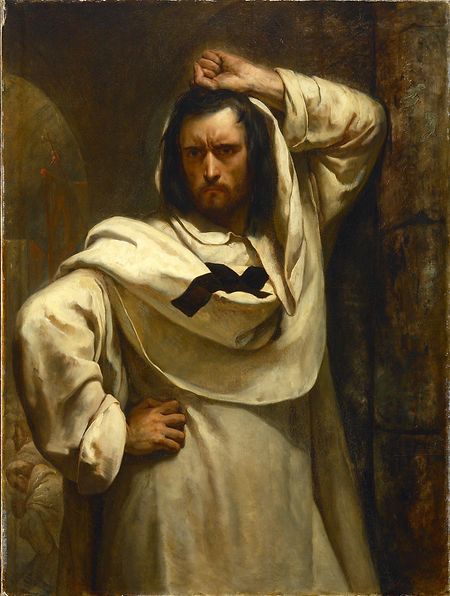A work by the painter Ary Scheffer (1795-1858), called "Le Giaour", a word used to describe Christians in the Ottoman empire. It is part of the collection Pescatore.