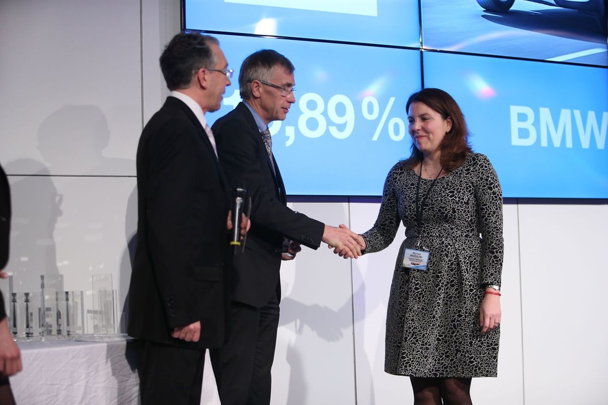 Petz Sandt, Romain Hoffmann et Myriam Muzzolini.