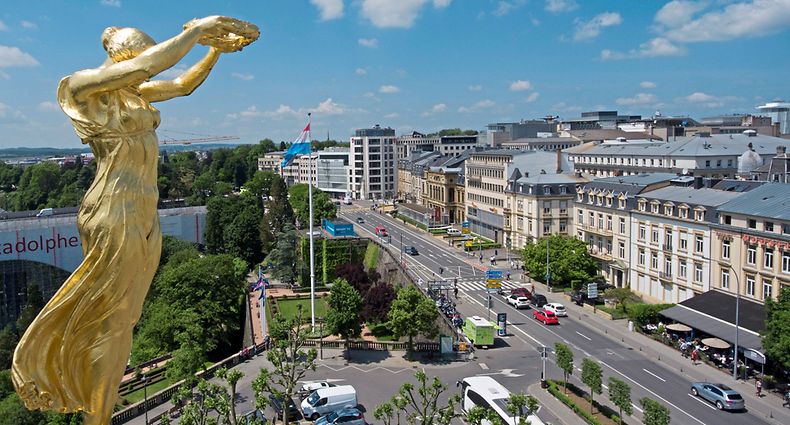 09.06.2016, 12.30 h, Gëllefra, place de la Constitution, boulevard Roosevelt, photo: Soubry Charles