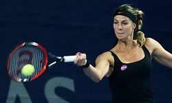 Mandy Minella hielt im zweiten Satz gut mit.