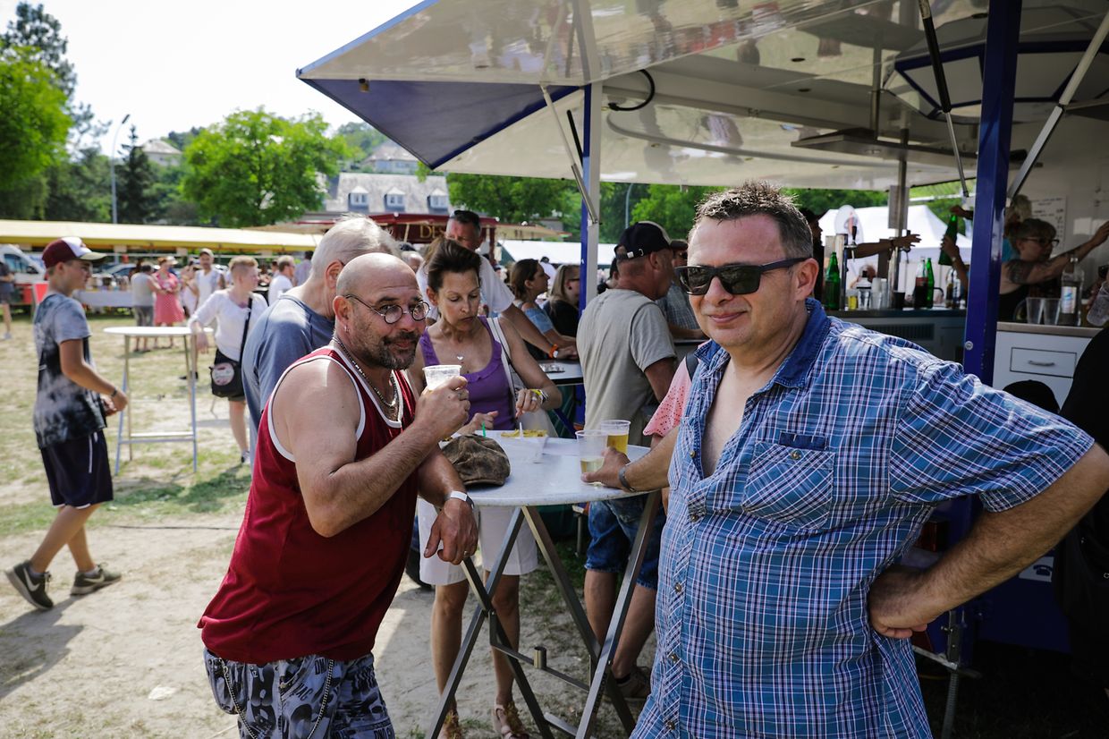 Noch bis Sonntag sind die US-Boliden in Stadtbredimus zu bestaunen.