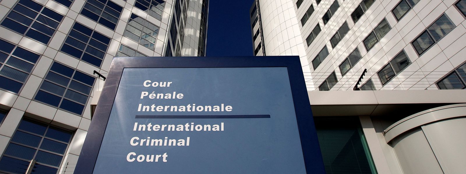 Der International Criminal Court (ICC) in Den Haag in den Niederlanden.