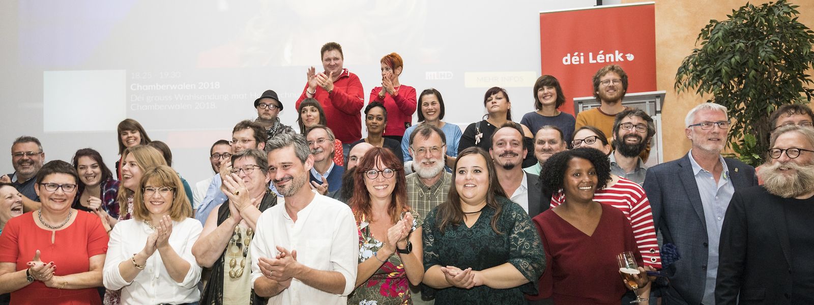 Trotz eines ernüchternden Resultats waren die Linken zufrieden, dass sie weiterhin mit zwei Abgeordneten in der Chamber vertreten sind.