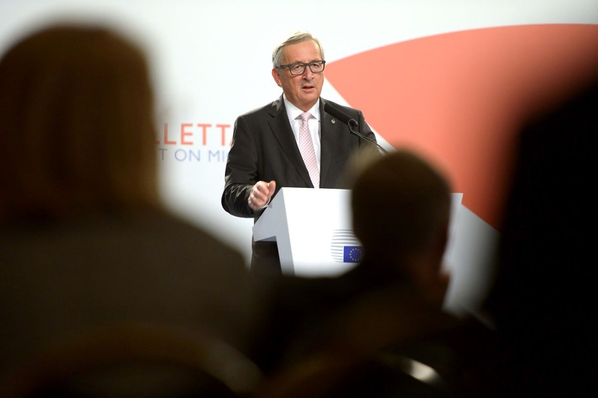 Jean-Claude Juncker bezieht Position nach den Anschlägen von Paris. 