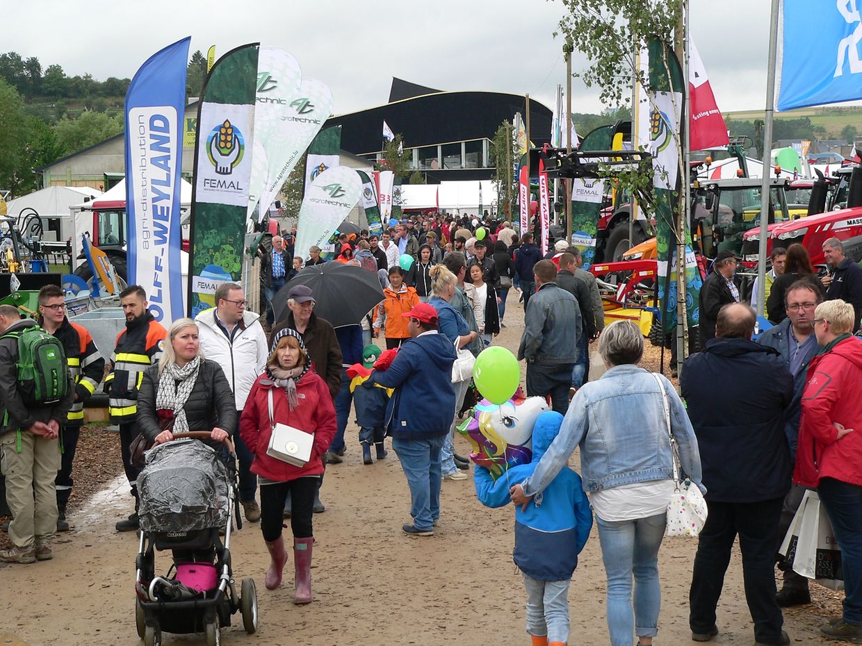 Die "Foire agricole" wusste den Regen am Samstag bereits mit einem abwechslungsreichen Show-Programm zur Nebensache werden zu lassen.