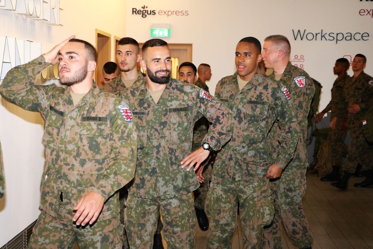 Des larmes de joie ont jailli samedi soir à l'accueil des 23 soldats de retour de mission au Kosovo.