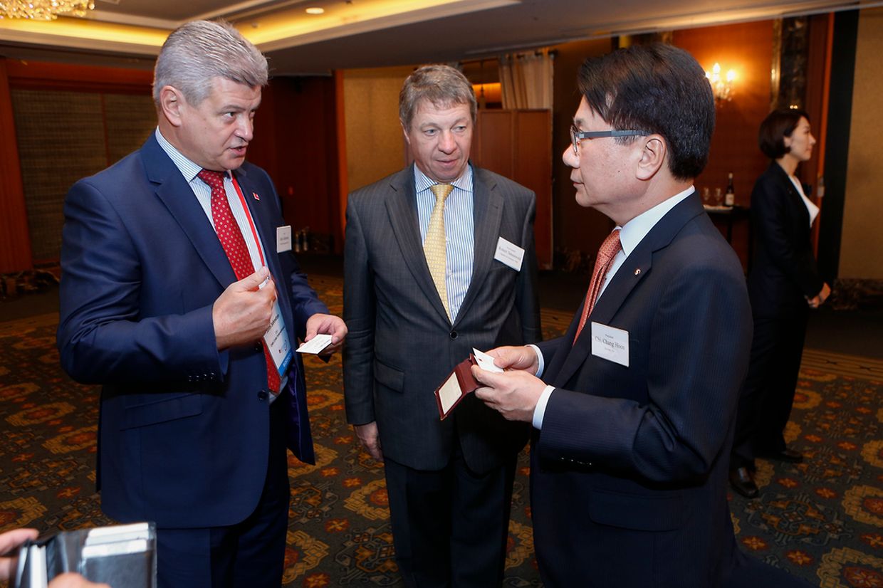 Auftakt der Wirtschaftsmission in Korea und Japan.