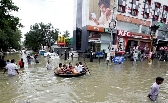 United States offers help in Chennai floods