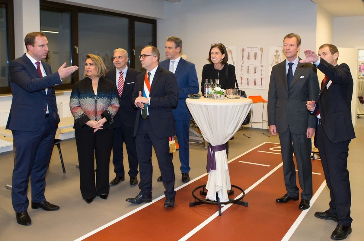 Am Freitag wurde die Lunex im Beisein des großherzoglichen Paares eingeweiht. 