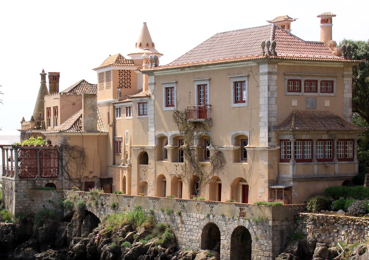 La Villa Santa Maria à Cascais, où la grande-duchesse Charlotte s'est réfugiée.