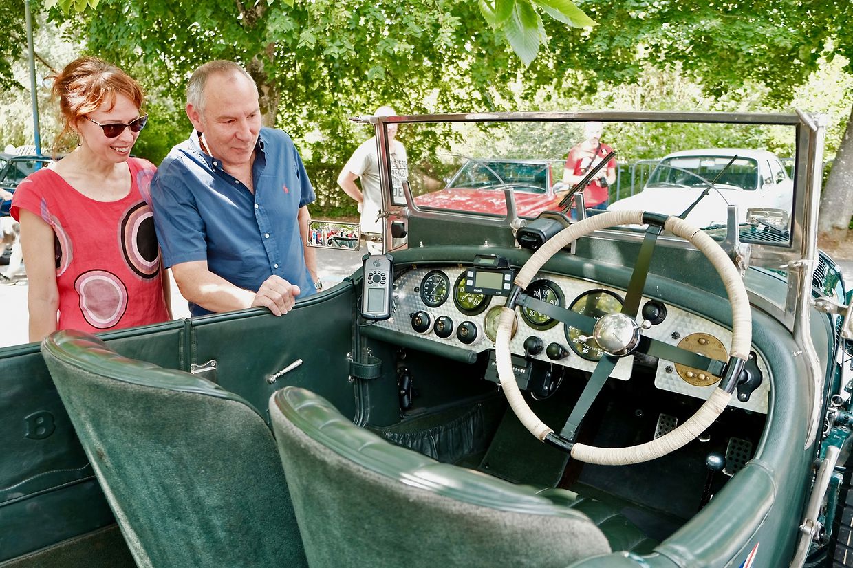Dieses Bentley Racing Car aus den 1930er Jahren weiß mit seinem Innenraum zu überzeugen.