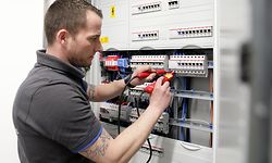 Meisterbrief, Chantier Electricité, Elektriker, foto: Chris Karaba/Luxemburger Wort