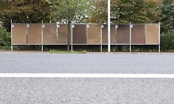 Wahlen 2017. Wahlplakate. Photo Guy Wolff