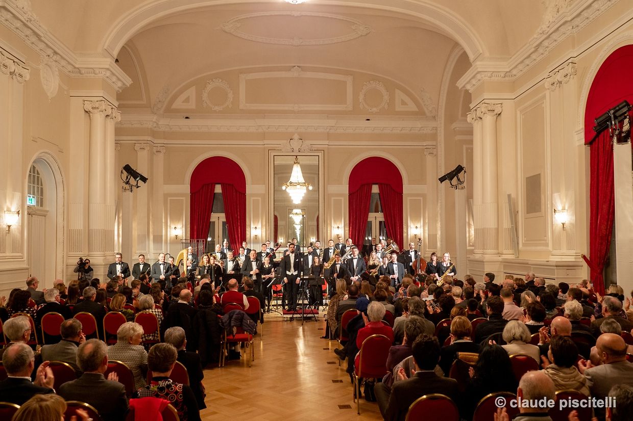 Luxembourg Wind Orchestra  „Concert de Nouvel An 2019“  - Luxembourg - Ville - Cercle Cité - 12/01/2019 - photo: claude piscitelli