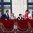 La dernière apparition de la famille grand-ducale au balcon du palais, en mai. Elle saluera la foule ce lundi vers 16h.