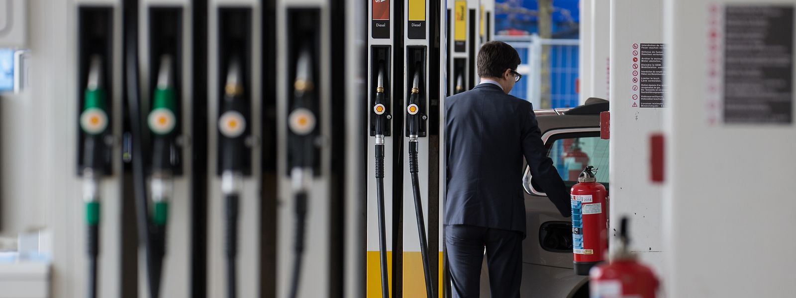 Der Verkauf der klassischen Treibstoffe Benzin und Diesel stieg im vergangenen Jahr in Luxemburg um 3,6 Prozent.