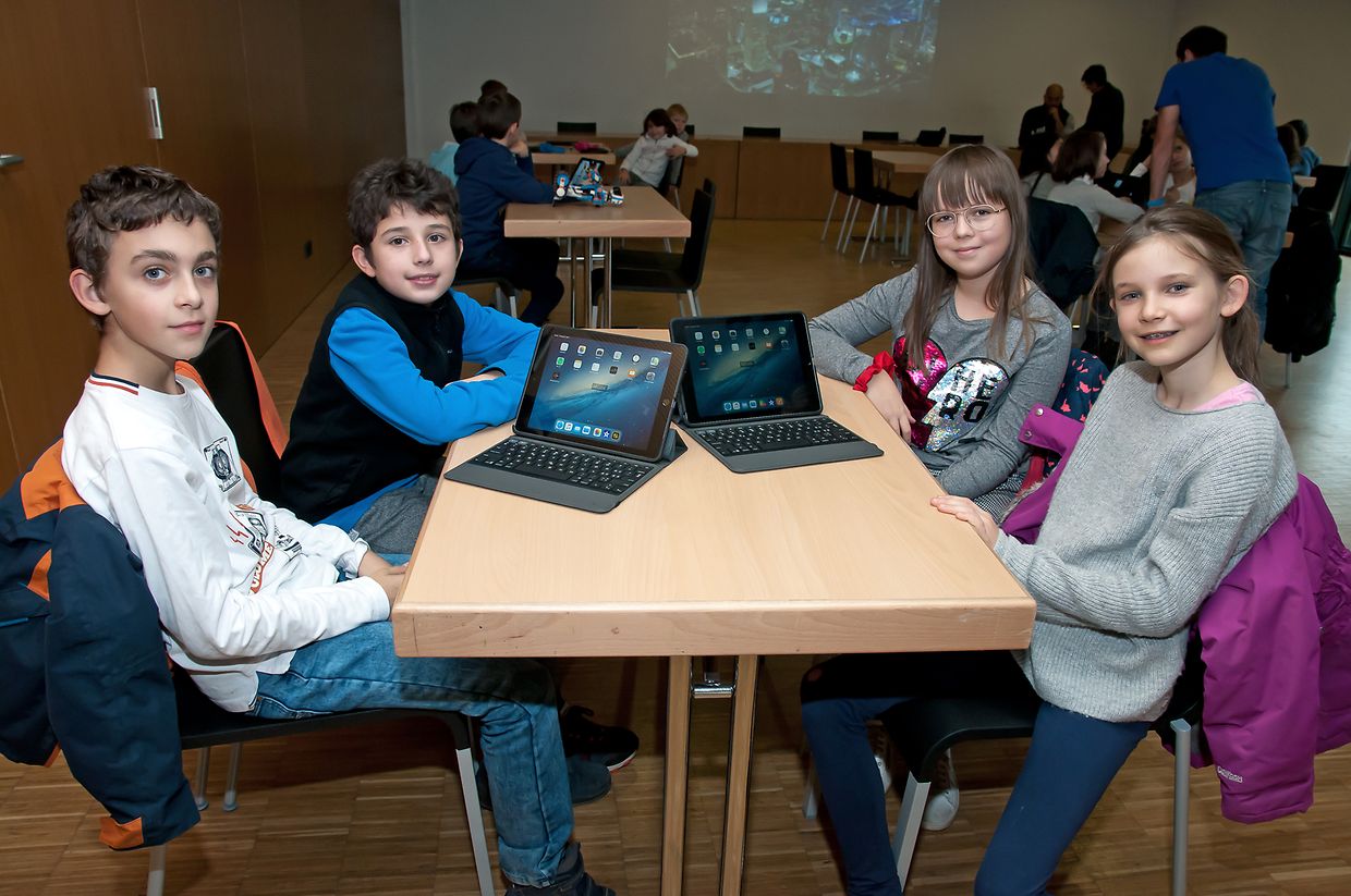 Gemeng Mamer: Schoulcampus um Kinneksbond. Ipads fir d'Schoulkanner (Foto: Alain Piron)