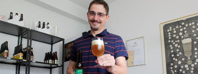 25.08.14 Sebastien Symolka, sommelier de biere au luxembourg. 