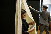 Wahlen 2018 - Wahbüro Mamer - Photo : Pierre Matgé