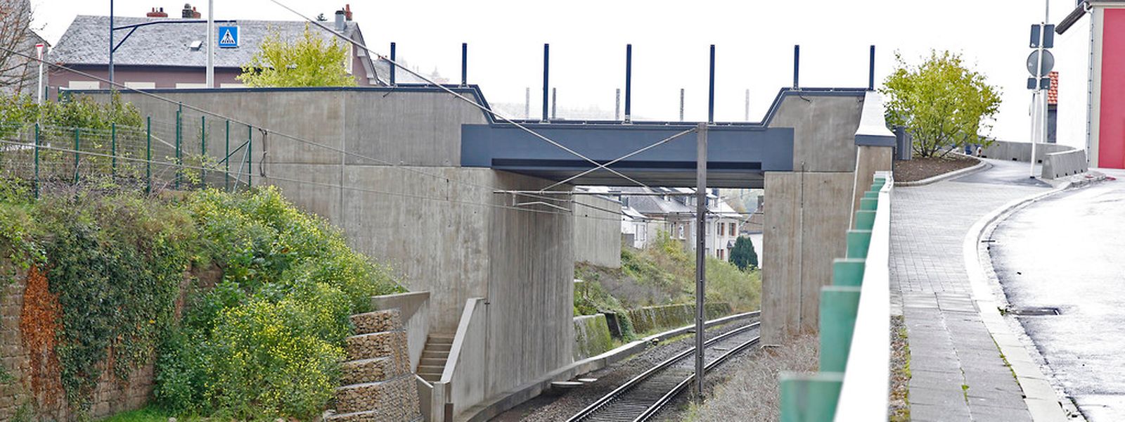 Neue Brücke über die CFL Kayltagstrecke