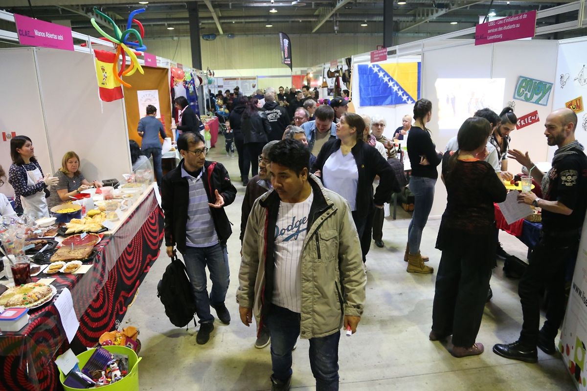 Das diesjährige "Festival des migrations" in der LuxExpo in Kirchberg. 