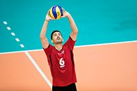 Gilles Braas (Luxemburg 6) / JPEE Montenegro, Volleyball, Maenner, Luxemburg - Montenegro / Budva / 29.05.2019 / Foto: Christian Kemp