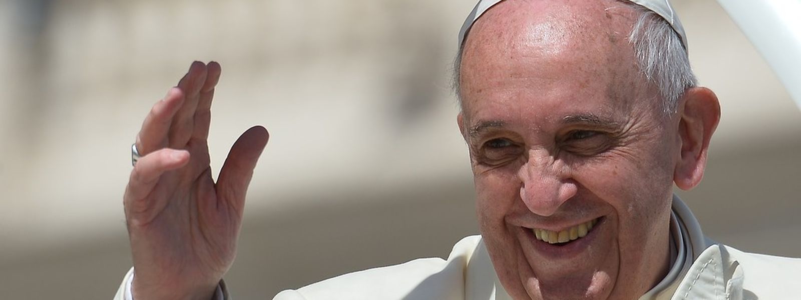 Papst Franziskus hat ein großes Herz - auch für Senioren.