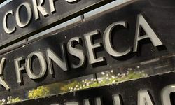 View of the entrance of Mossack Fonseca headquarters at Panama city on April 13, 2016. 
Police on Tuesday raided the headquarters of the Panamanian law firm whose leaked Panama Papers revealed how the world's wealthy and powerful used offshore companies to stash assets. / AFP PHOTO / Ed Grimaldo