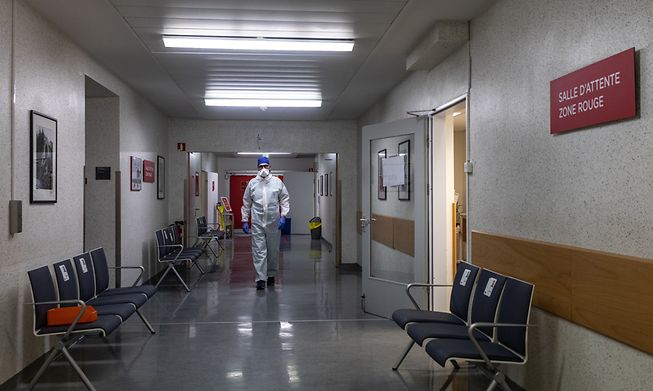 Luxembourg's CHL hospital during the pandemic 