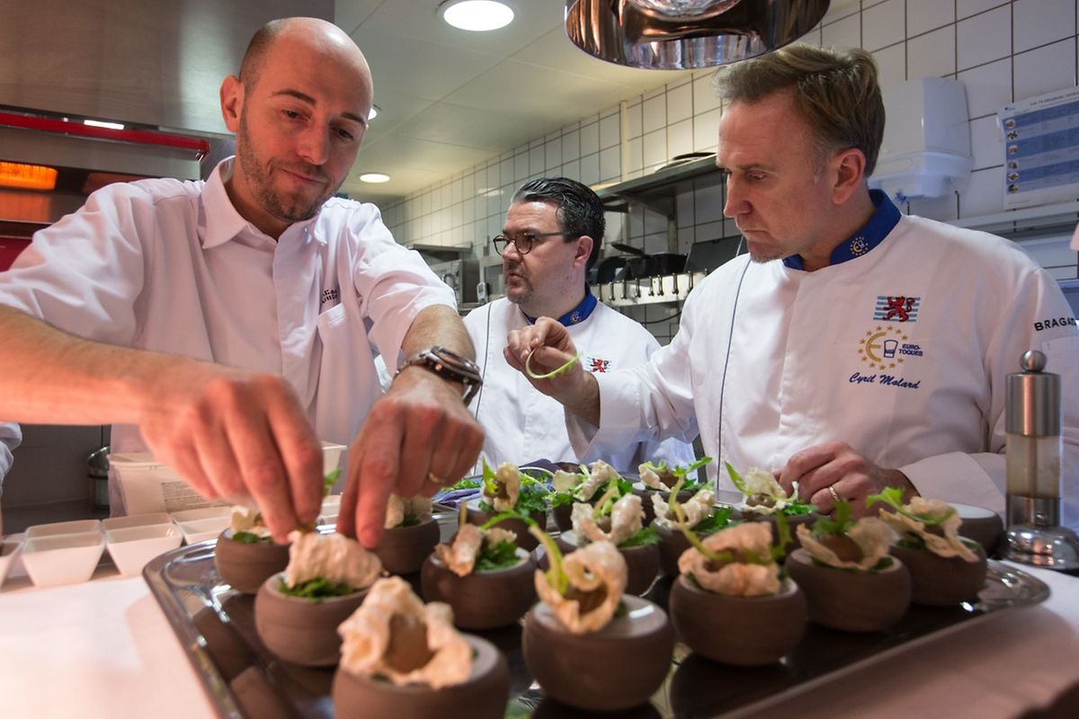 Présentation des tables éphémères Euro-Toques.TWO6TWO.Foto: