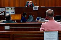 O ex-banqueiro João Rendeiro no Tribunal de Verulam, na África do Sul, onde foi detido a 11 de dezembro. 