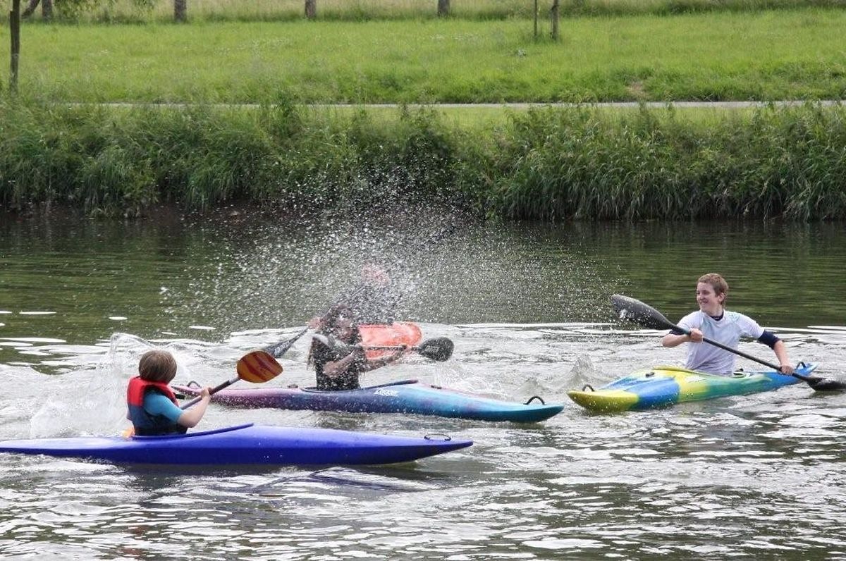 Canoeing, kayaking or paddle-boarding will keep teens occupied Photo: Point24