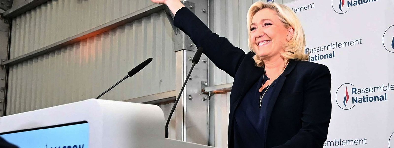 Die rechtsextreme Politikerin Marine Le Pen wird Fraktionschefin des Rassemblement National in der Assemblée Nationale.