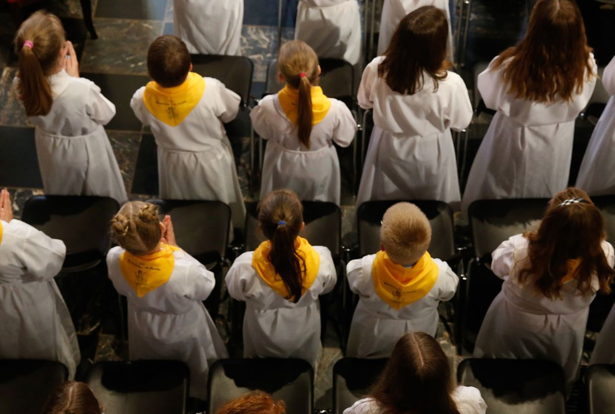 Oktave - Messe für die neuen Pfarreien: Wooltz Saints-Pierre-et-Paul & Öewersauer Saint-Pirmin, Luxembourg, le 18 Mai 2017. Photo: Chris Karaba