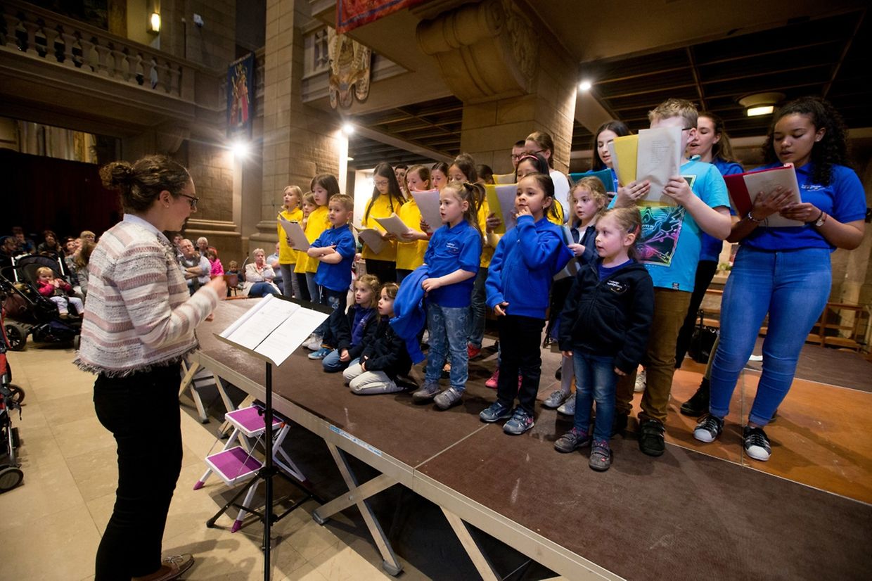Oktave 2017,Andacht mit Segnung der Kinder und Eltern. Foto:Gerry Huberty