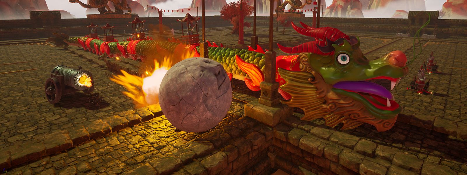 Spielspaß für zwischendurch - das bieten „Rock of Ages 3“ (Screenshot) und vier andere Games mit hohem Funfaktor.