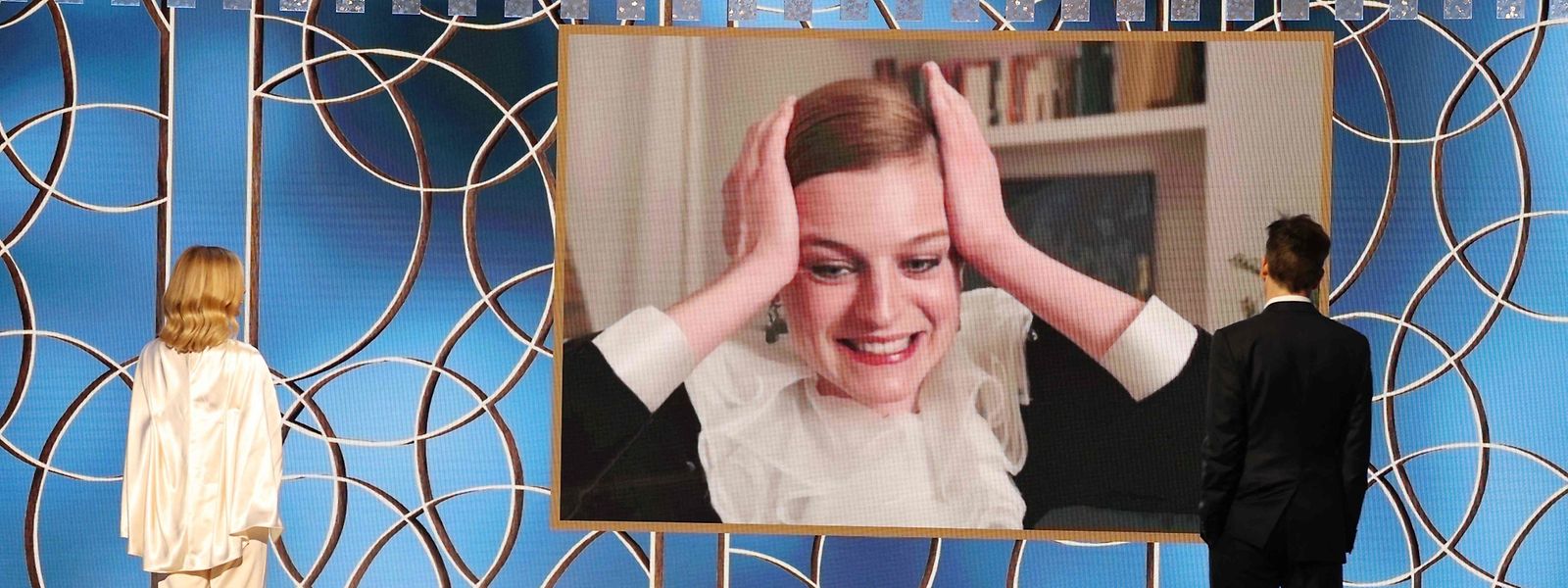 L'actrice Emma Corrin a été couronnée pour son rôle dans la série "The Crown".